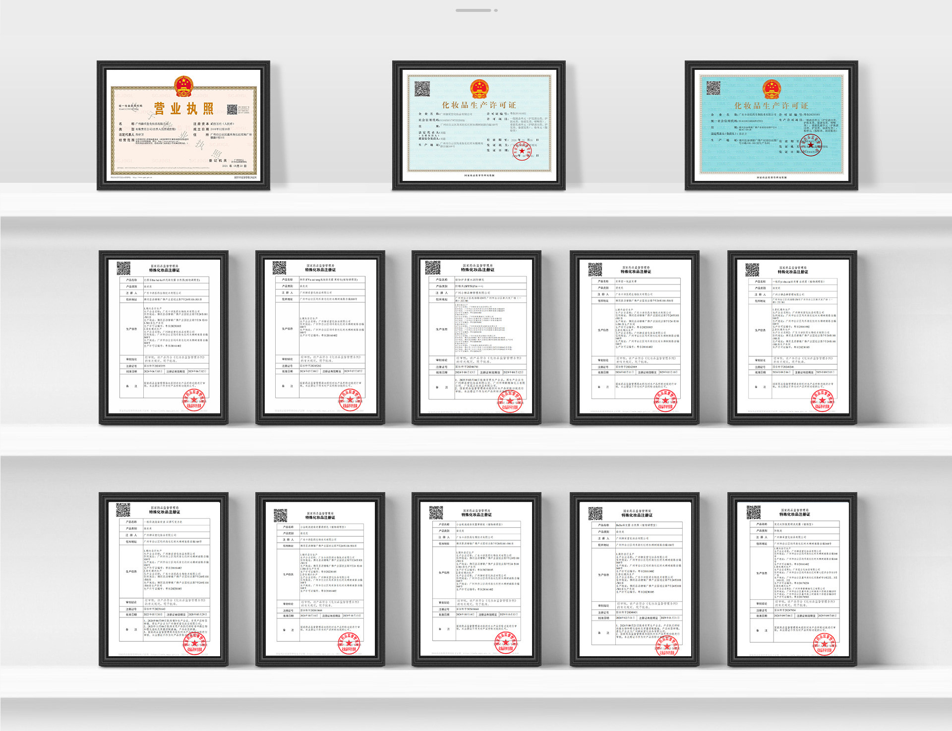 Qualification Certificates