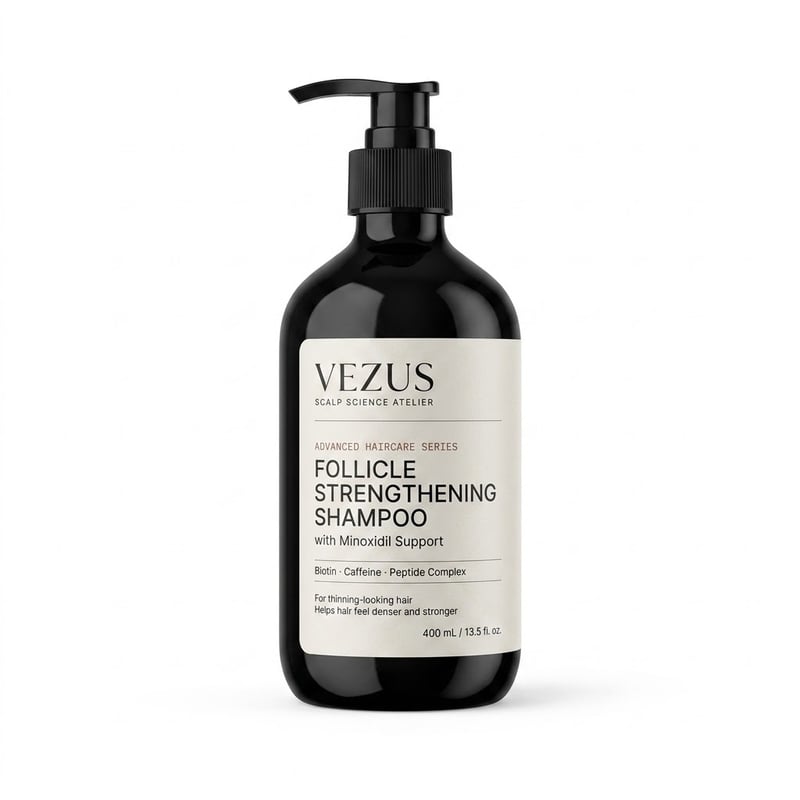 VEZUS Follicle Strengthening Shampoo (with 5% Minoxidil) 400ml