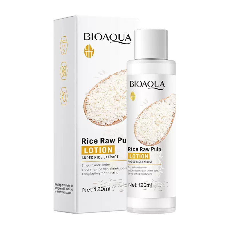 Bioaqua Rice Raw Pulp Lotion 120ml